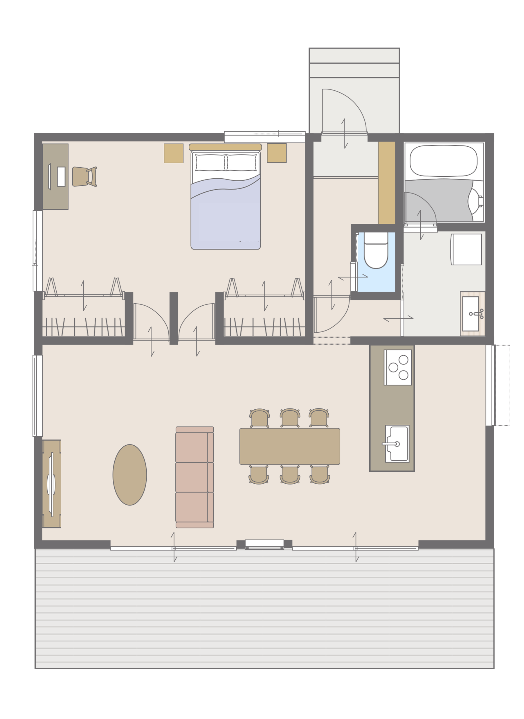 Aプラン 間取り図