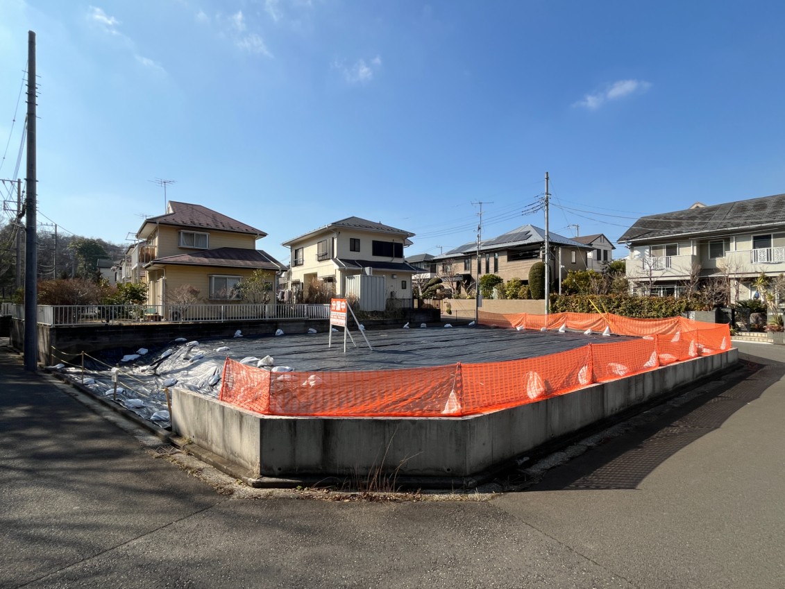【【センター南駅】茅ケ崎南一丁目<建築条件無売土地>】