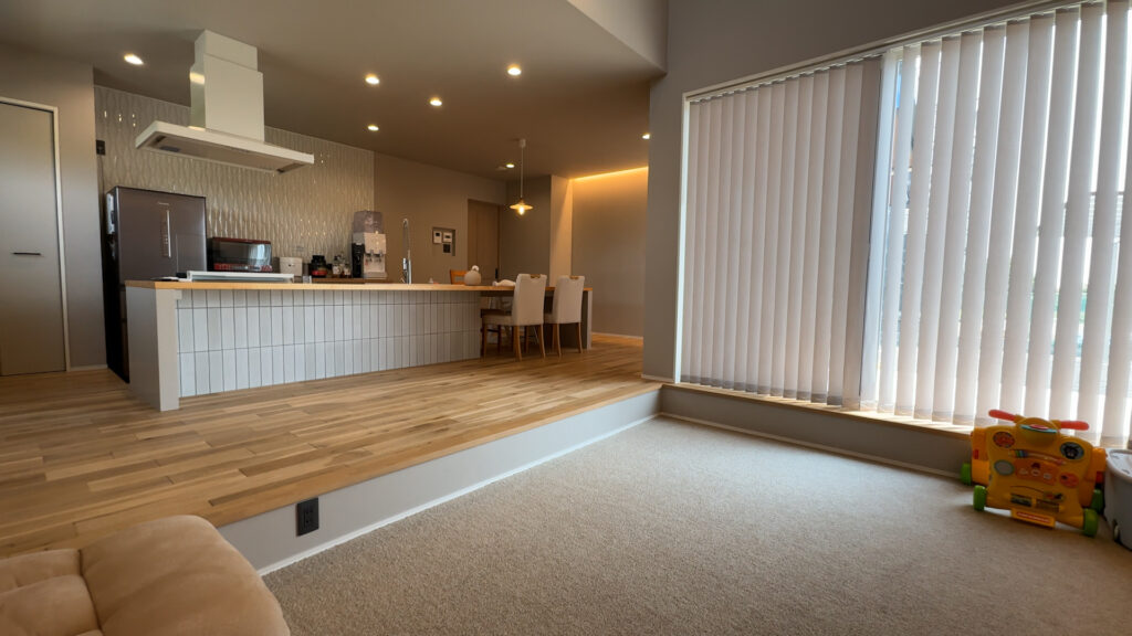 3LDK｜主寝室とWICを生活動線につないだ平屋 #246の施工写真